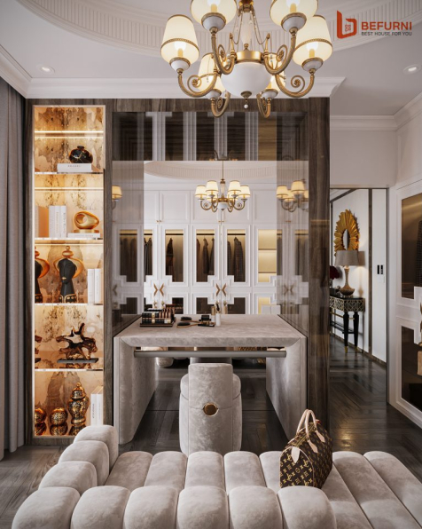 Tuan An - 3D Living Room - Kitchen Interior Model Download