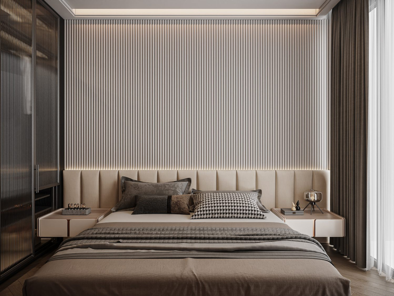 Ngoc Tu - Download Free 3D Bedroom Interior Model 