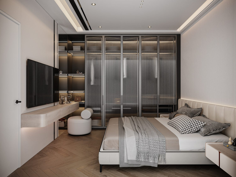 Ngoc Tu - Download Free 3D Bedroom Interior Model 