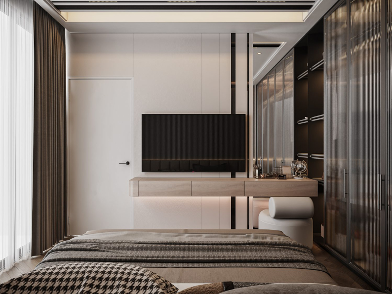 Ngoc Tu - Download Free 3D Bedroom Interior Model 