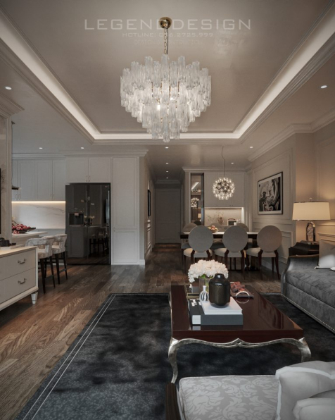 Duc Dung - Free 3D CLASSIC HOME Interior Model Download 