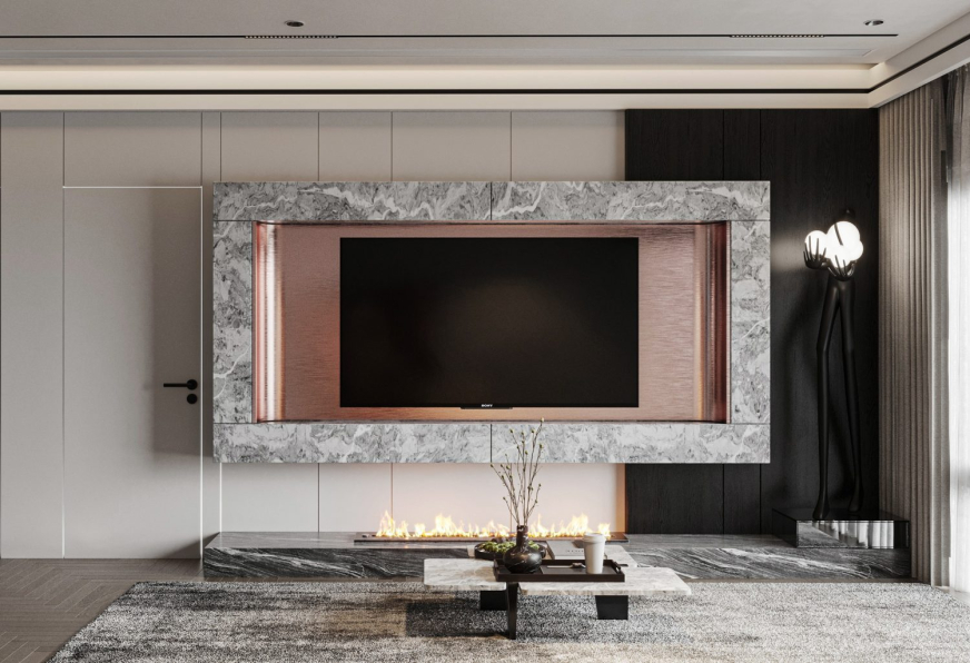 Tran Dinh Dang - 3D Interior Living Room Model For Free Download