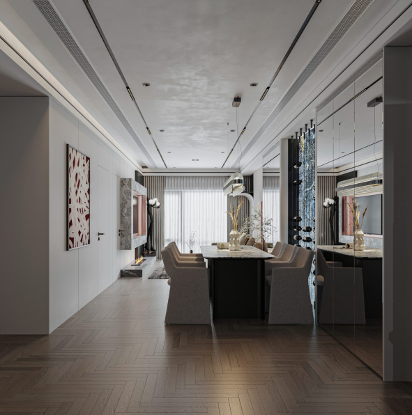 Tran Dinh Dang - 3D Interior Living Room Model For Free Download