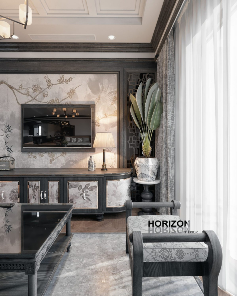 HoangAnh Le - 3D Indochine Living Room Interior Model Download