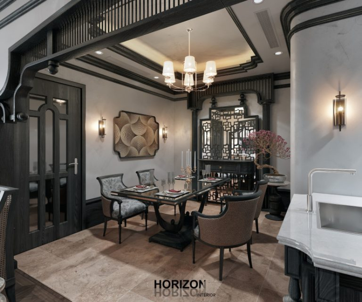 HoangAnh Le - 3D Indochine Living Room Interior Model Download