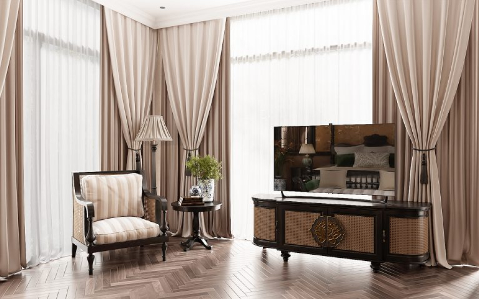 Hoang Mai Thao - Download Free Indochine Bedroom Interior Model 