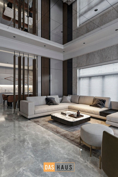 Tuan Tu Nguyen - 3D Living Room - Kitchen Interior Model Download 