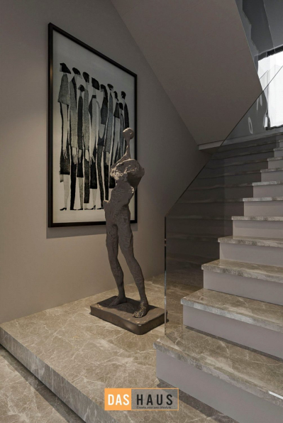 Tuan Tu Nguyen - 3D Living Room - Kitchen Interior Model Download 