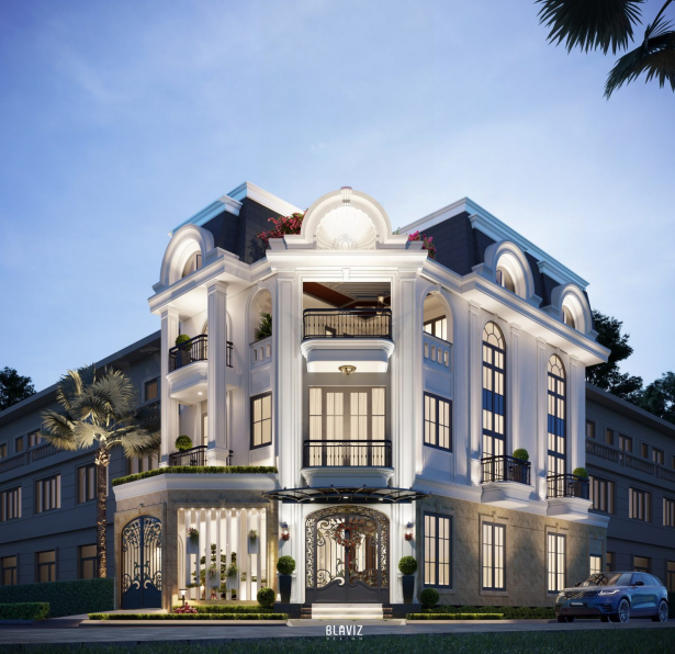 Vu Van Bac - Free 3D Villa Exterior Model Download