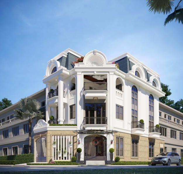 Vu Van Bac - Free 3D Villa Exterior Model Download