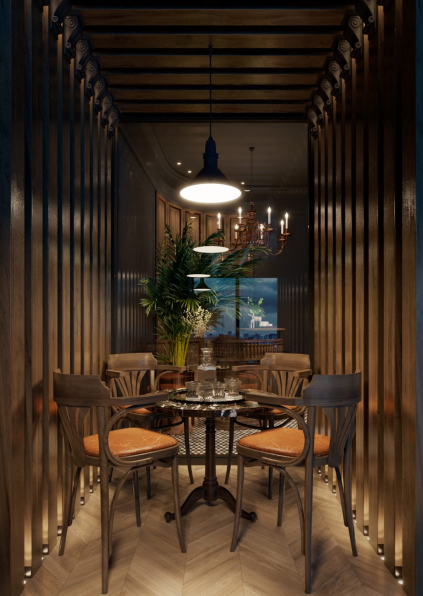  Minh Hoang Vu - Download Free 3D Restaurant Interior Model