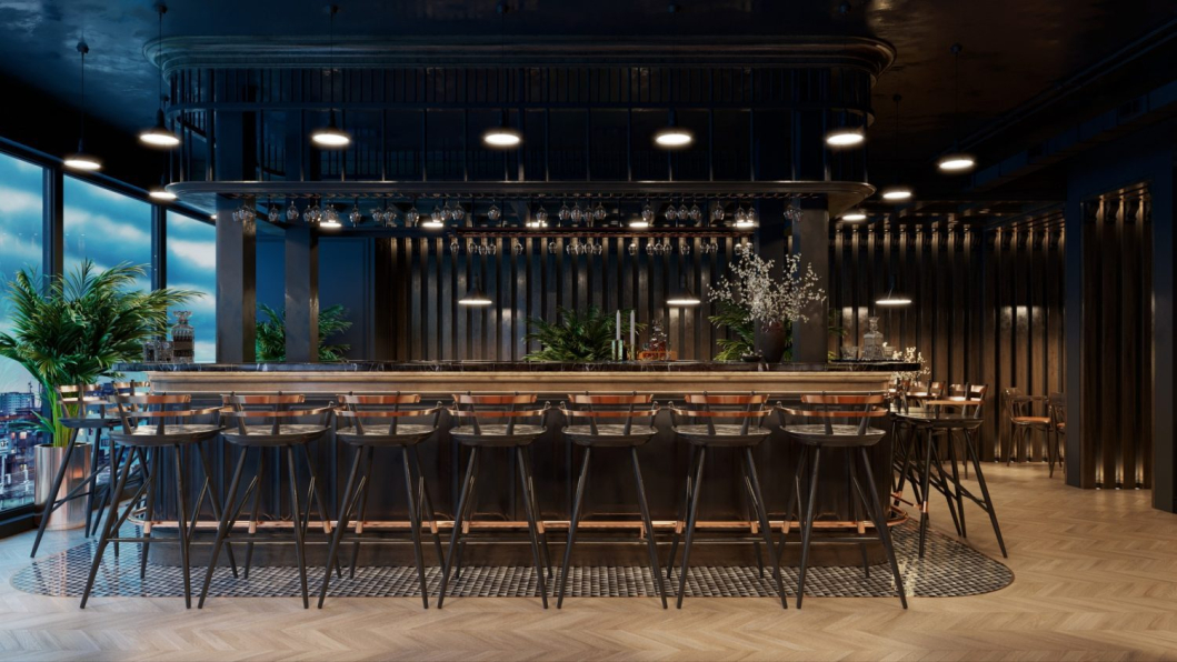  Minh Hoang Vu - Download Free 3D Restaurant Interior Model