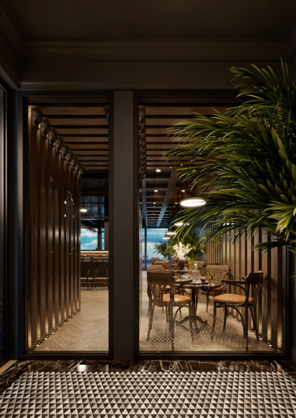  Minh Hoang Vu - Download Free 3D Restaurant Interior Model