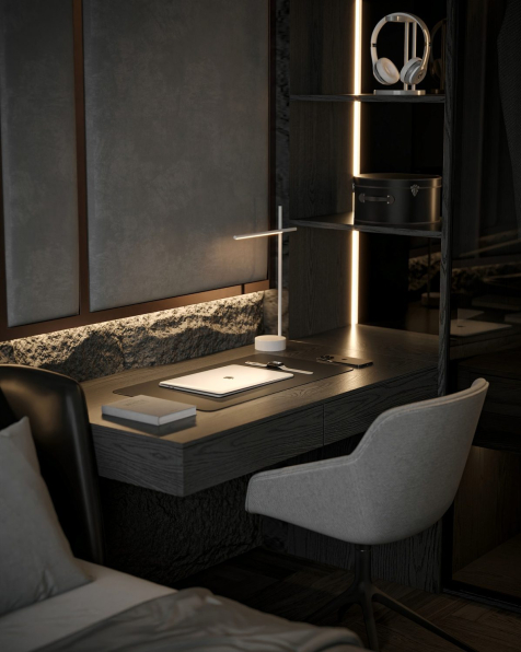 Download Free 3D Master Bedroom Interior Model by Nguyen Duy Diep