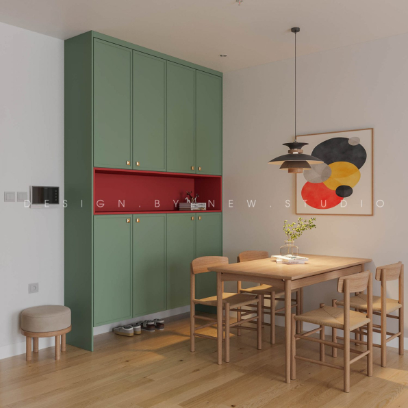 Nguyen Quang Hai - 3D Living Room - Kitchen Interior Model Download 