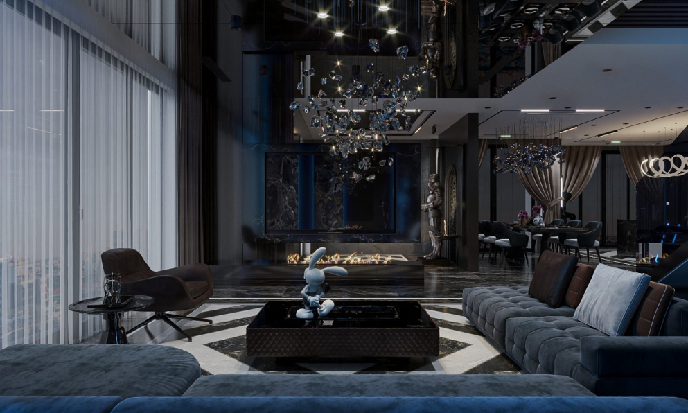 Truong Duong - 3D Interior Living Room Model For Free Download 