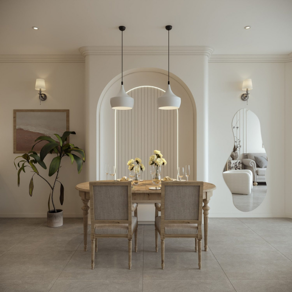 Chinh Lam - 3D Living Room - Kitchen Interior Model Download