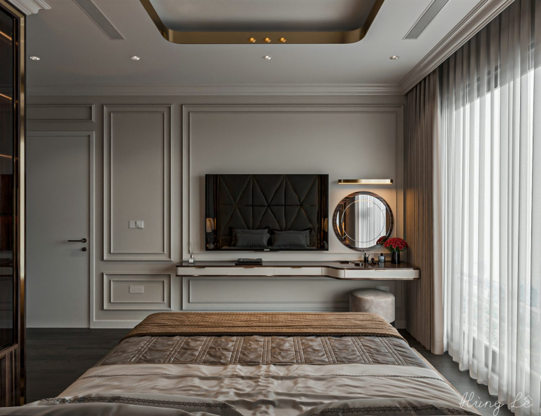 Hung Le - Download Free 3D Master Bedroom Interior Model 