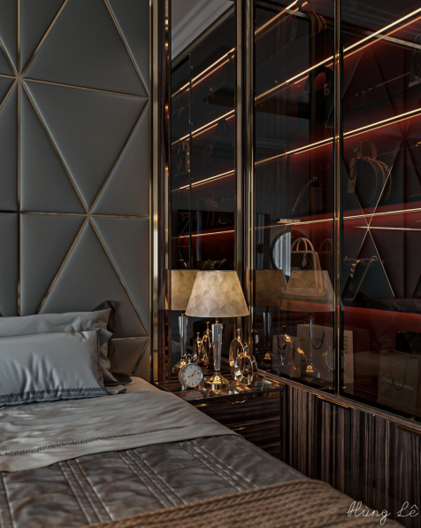 Hung Le - Download Free 3D Master Bedroom Interior Model 