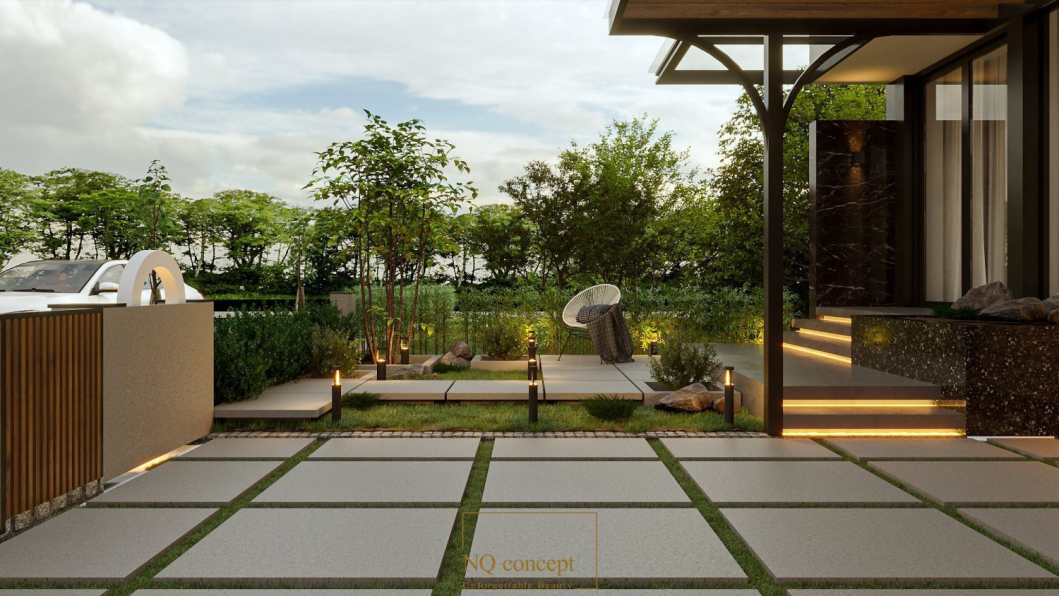 Ngoc Quan - 3D House Exterior Model Download