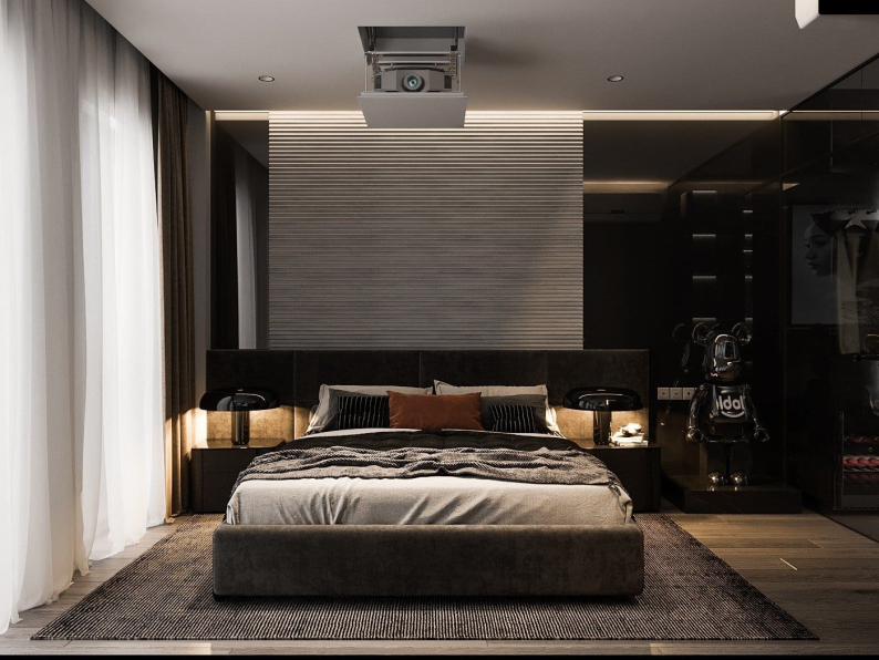 Quoc Tung - Download Free 3D Master Bedroom Interior Model 