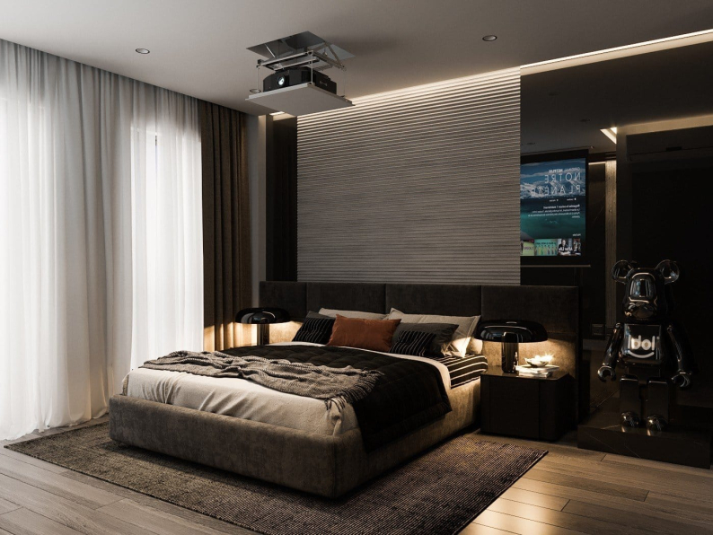 Quoc Tung - Download Free 3D Master Bedroom Interior Model 