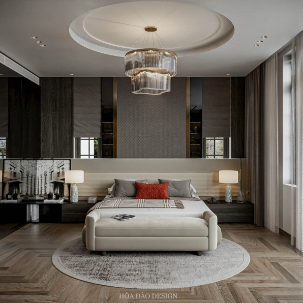 Hoa Dao - Download Free 3D Master Bedroom Interior Model 