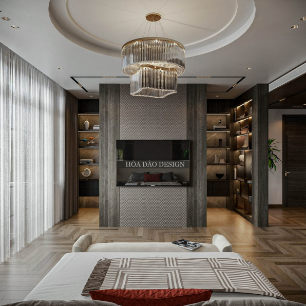 Hoa Dao - Download Free 3D Master Bedroom Interior Model 