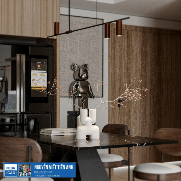 Tien Anh - Download Free 3D Apartment Interior Model 