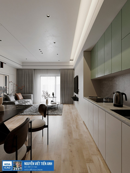 Tien Anh - Download Free 3D Apartment Interior Model 