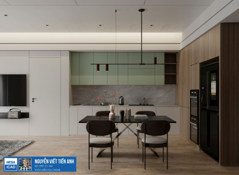 Tien Anh - Download Free 3D Apartment Interior Model 