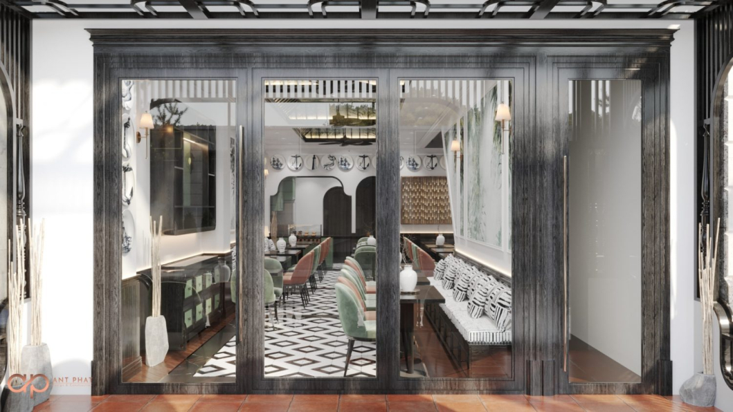 Bui Khong Bay - Download Free 3D Restaurant Interior Model 