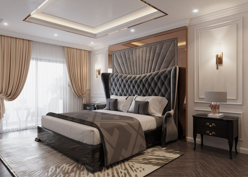 Le Tien Dung - Download Free 3D Master Bedroom Interior Model 