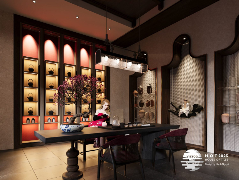 Hanh Nguyen - Free 3D Workroom Interior Model Download 