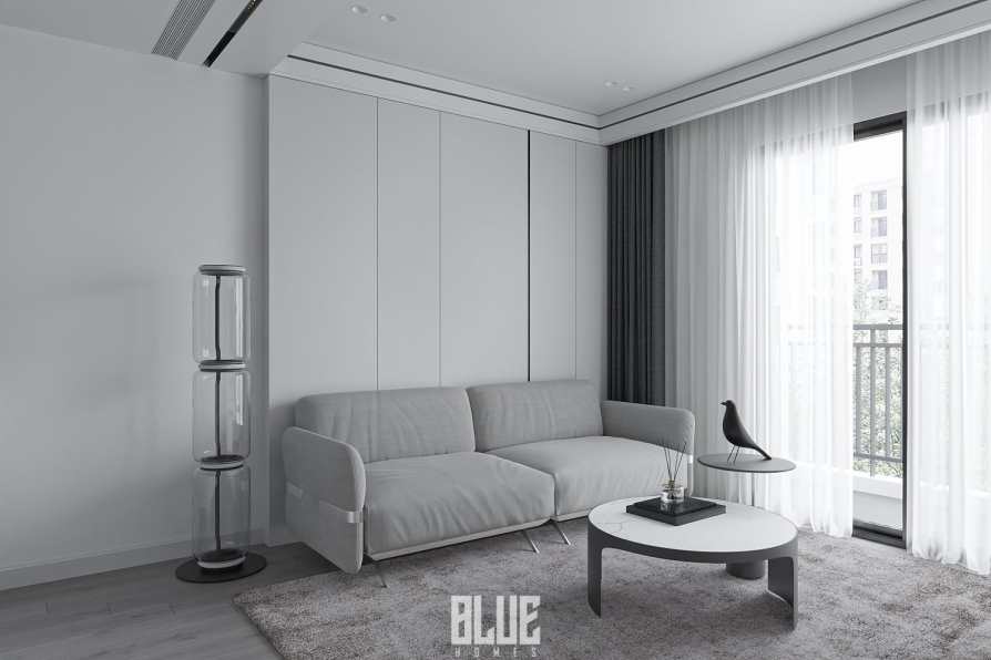 Huy Pham - Living Room - Kitchen Interior Model Download