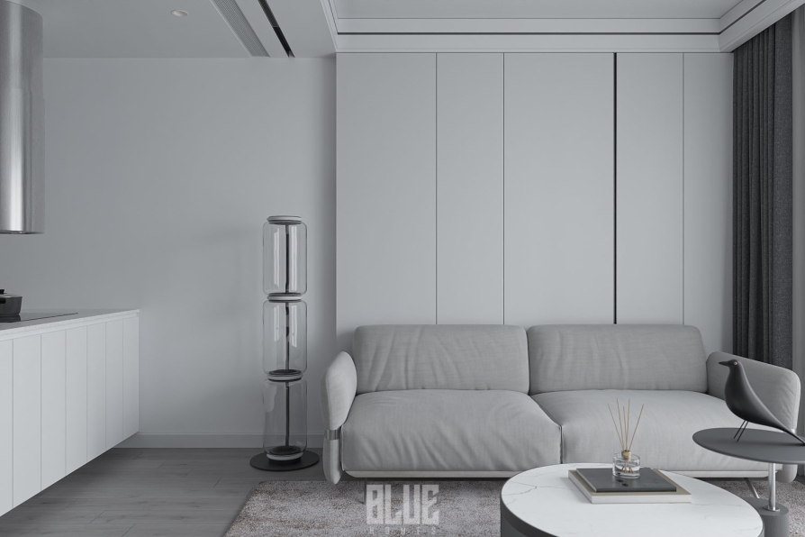 Huy Pham - Living Room - Kitchen Interior Model Download