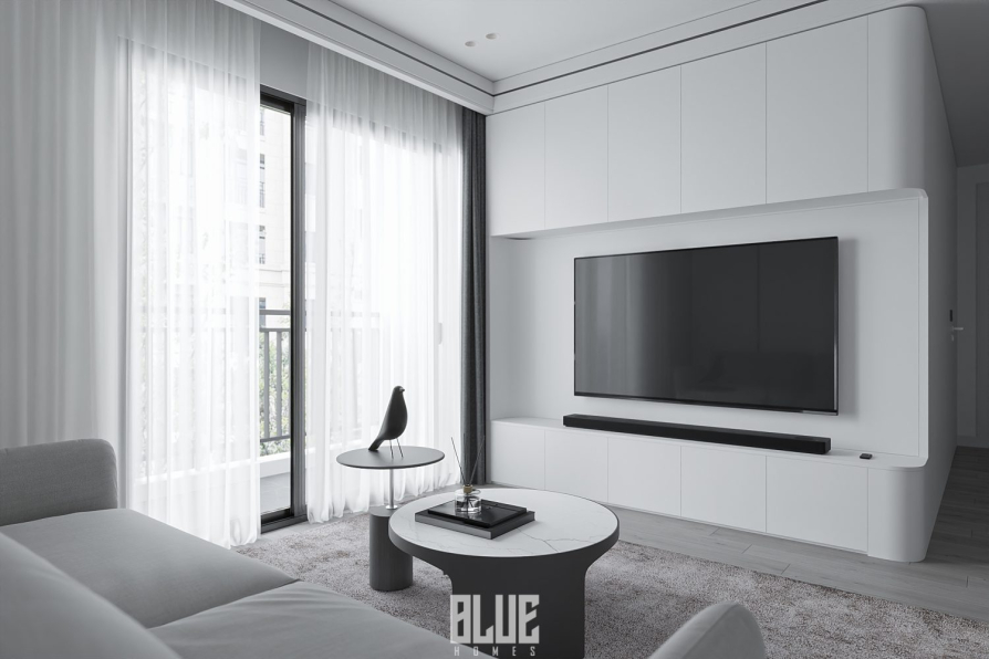 Huy Pham - Living Room - Kitchen Interior Model Download