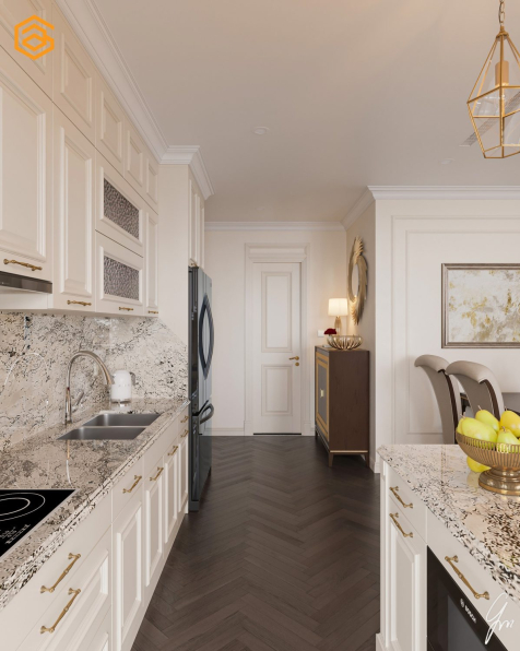 Pham Giang - Free 3D Neoclassical Bedroom Interior Model Download 