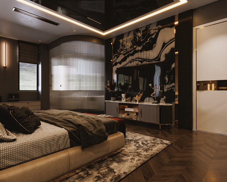 Viet Rum - Download Free 3D Master Bedroom Interior Model by Viet Rum