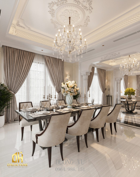  Vu Duong - 3D Living Room - Kitchen Interior Model Download