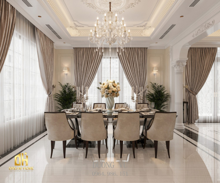  Vu Duong - 3D Living Room - Kitchen Interior Model Download