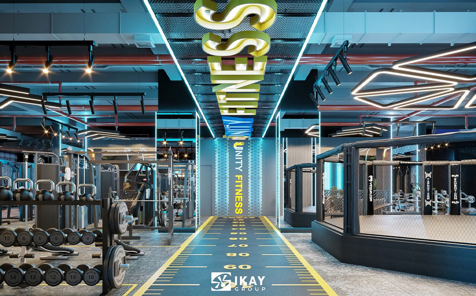 3D Gymroom Interior Model Download by Tra My