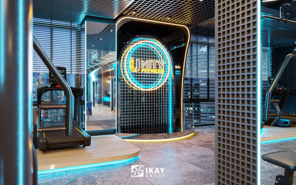 3D Gymroom Interior Model Download by Tra My