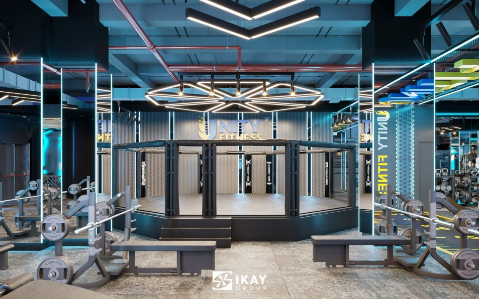 3D Gymroom Interior Model Download by Tra My