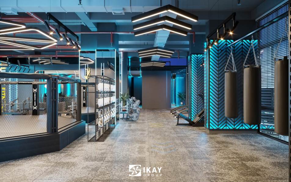 3D Gymroom Interior Model Download by Tra My