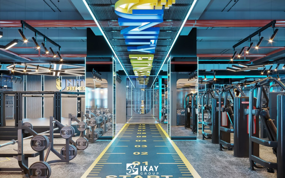 3D Gymroom Interior Model Download by Tra My