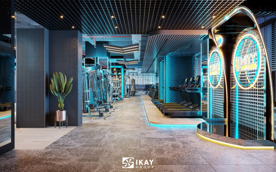 3D Gymroom Interior Model Download by Tra My
