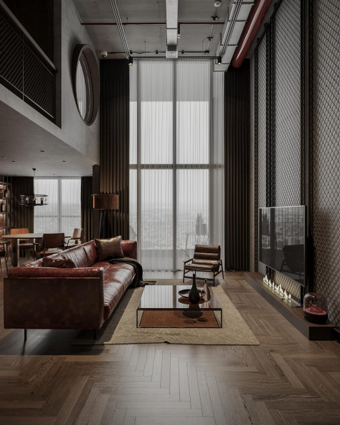 Son Nguyen - 3D Living Room – Kitchen Interior Model Download 