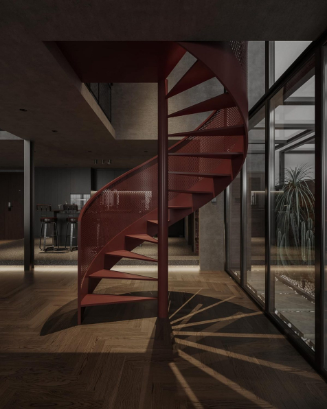 Son Nguyen - 3D Living Room – Kitchen Interior Model Download 