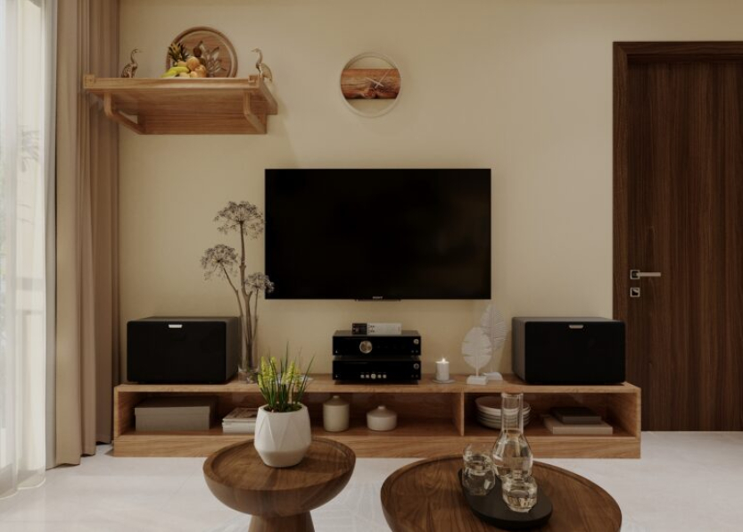 Nguyen Duc Anh - 3D Living Room - Kitchen Interior Model Download 